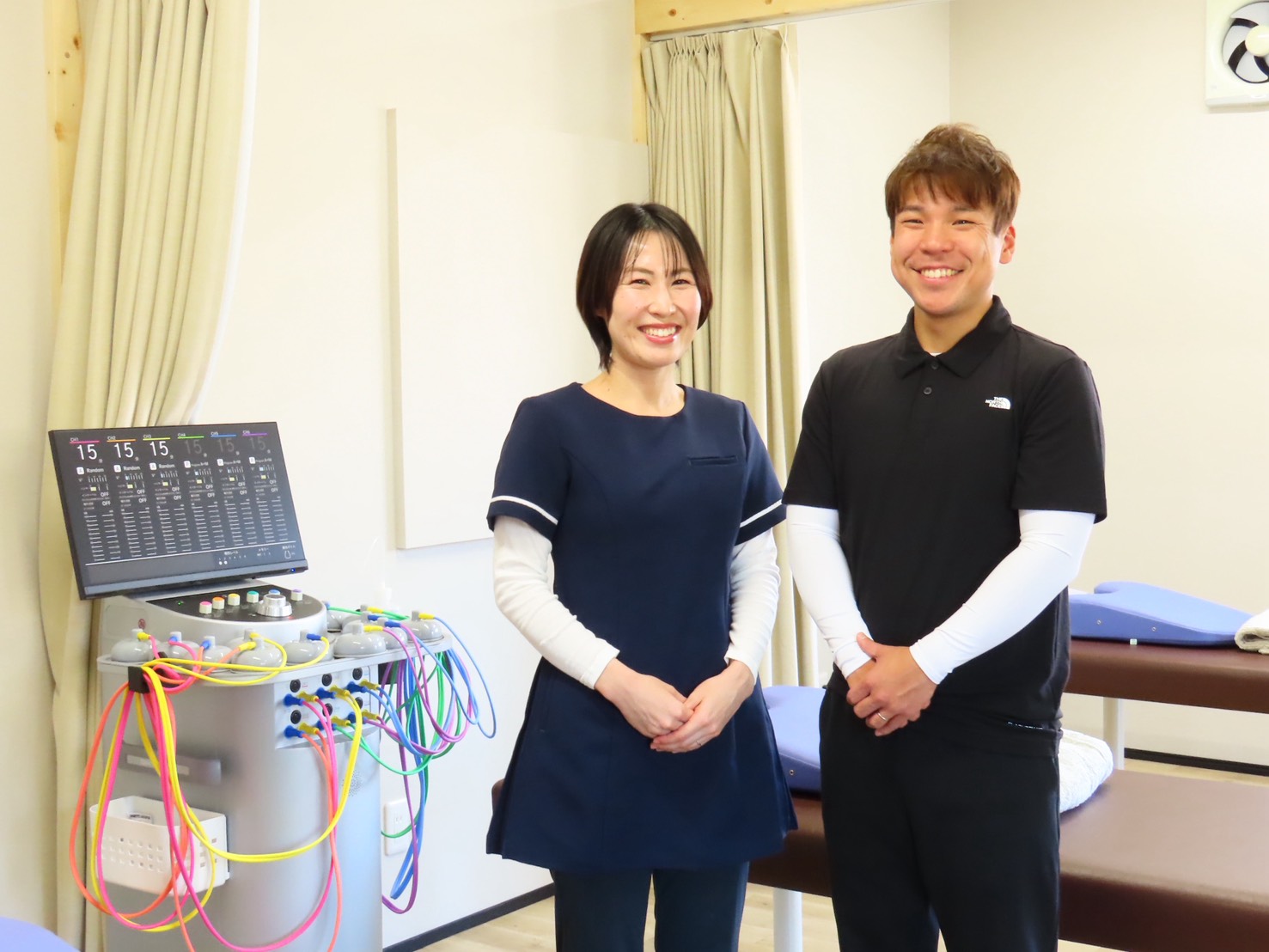 進藤整骨院の施術風景